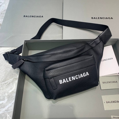Balenciaga сумка мужские натуральная кожа черные премиум 393995OY