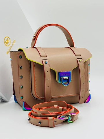Michael Kors сумка женские натуральная кожа бежевые люкс 599155UX