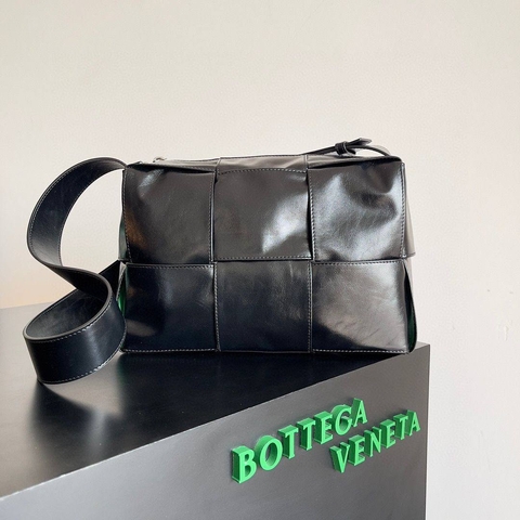 Bottega Veneta ARCO сумка женские натуральная кожа черные премиум 660807QH