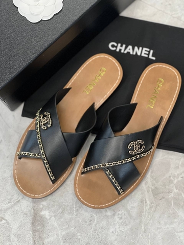 Chanel шлепанцы артикул 274309KW в интернет-магазине «GLOBESTYLE»