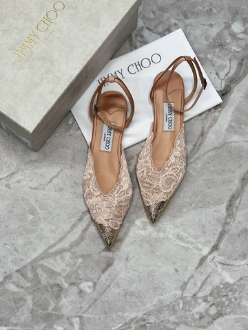 Jimmy Choo балетки артикул 696018PQ в интернет-магазине «GLOBESTYLE»