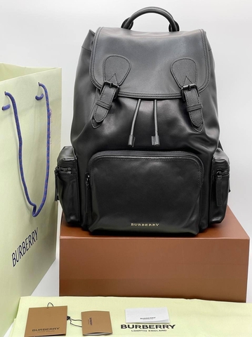 Burberry рюкзак мужские натуральная кожа черные премиум 113599DR