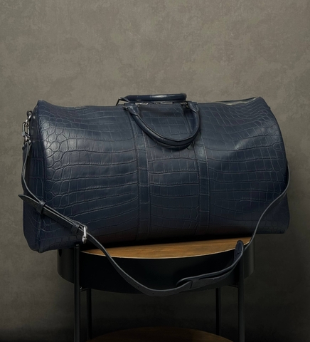 Louis Vuitton сумка мужские натуральная кожа синие премиум 811214ZN