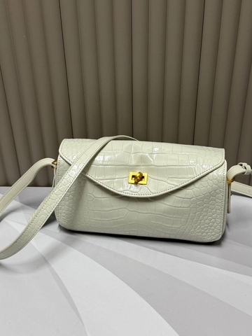 Balenciaga сумка женские натуральная кожа белые люкс 197222OC