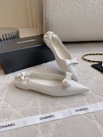 Chanel балетки артикул 679662XF в интернет-магазине «GLOBESTYLE»