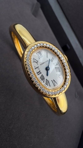 Cartier BAIGNOIRE часы женские премиум 136013QZ