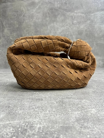 Bottega Veneta сумка женские натуральная замша оранжевые люкс 525780WO