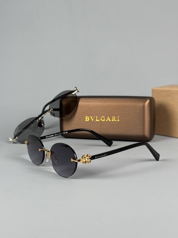 Bvlgari очки женские золотистые премиум 181595BY