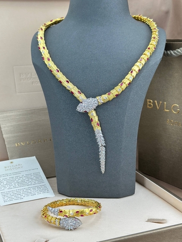 Bvlgari колье женские люкс 633924BR