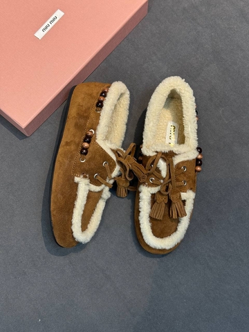 Miu Miu лоферы артикул 446508YO в интернет-магазине «GLOBESTYLE»