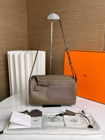 Hermes сумка женские натуральная кожа коричневые премиум 890323MT