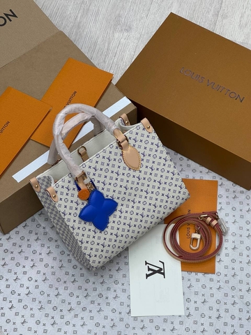 Louis Vuitton сумка женские канва натуральная кожа белые микс люкс 661426YA