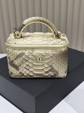 Chanel сумка женские натуральная кожа бежевые люкс 922582BP