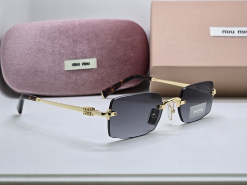 Miu Miu очки женские золотистые премиум 763605KW