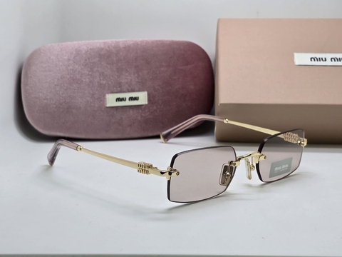 Miu Miu очки женские золотистые премиум 792892MQ