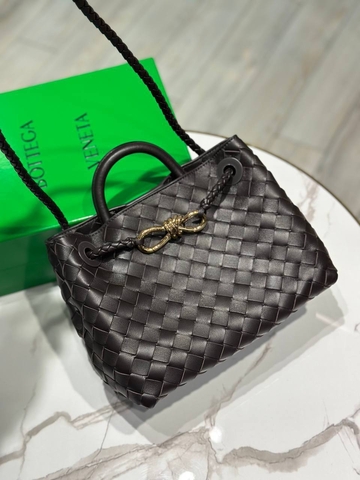 Bottega Veneta West Andiamo сумка женские натуральная кожа коричневые премиум 206392LZ