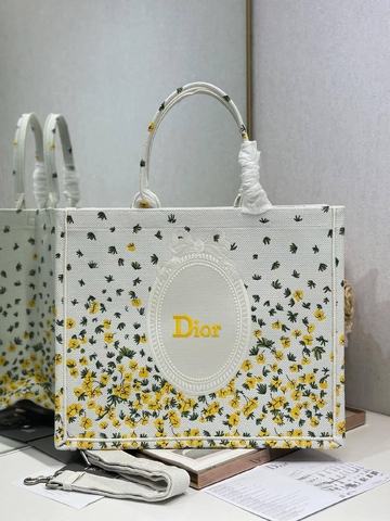 Dior сумка женские текстиль белые премиум