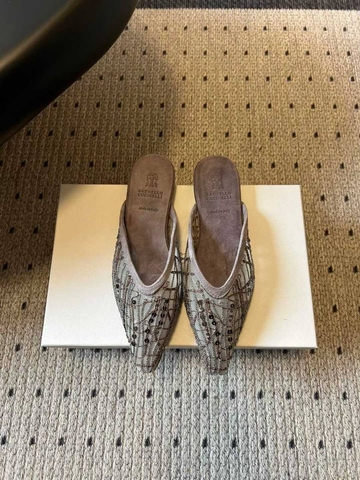 Brunello Cucinelli мюли 558299QW в GLOBESTYLE