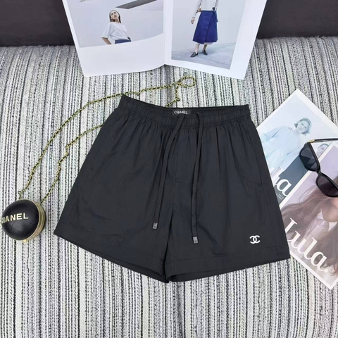 Chanel шорты женские черные премиум 868784KM