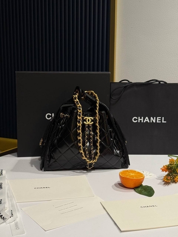 Chanel сумка женские натуральная кожа черные премиум 846737RM