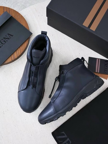 Ermenegildo Zegna Triple stitch vetta sneakers кроссовки артикул 639918CZ в интернет-магазине «GLOBESTYLE»