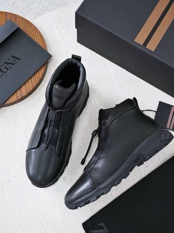 Ermenegildo Zegna Triple stitch vetta sneakers кроссовки артикул 409610HM в интернет-магазине «GLOBESTYLE»