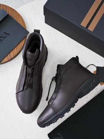 Ermenegildo Zegna Triple stitch vetta sneakers кроссовки артикул 808222PF в интернет-магазине «GLOBESTYLE»