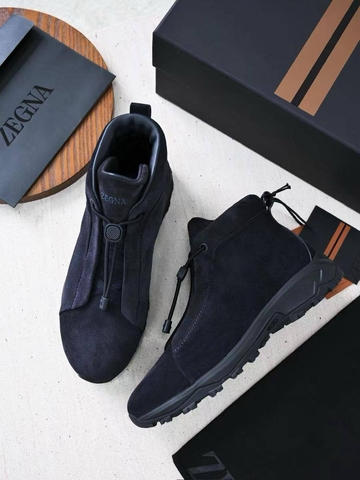 Ermenegildo Zegna Triple stitch vetta sneakers кроссовки артикул 624251KD в интернет-магазине «GLOBESTYLE»