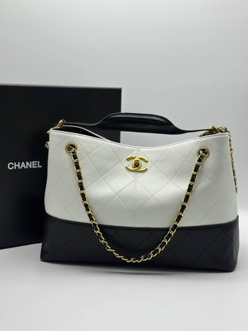 Chanel сумка женские натуральная кожа белые люкс 686764LH
