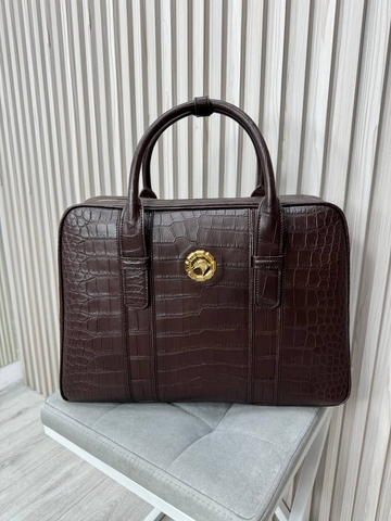 Stefano Ricci портфель мужские натуральная кожа коричневые премиум 749613QQ