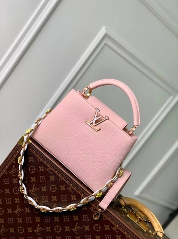 Louis Vuitton сумка женские натуральная кожа розовые премиум 472074KM