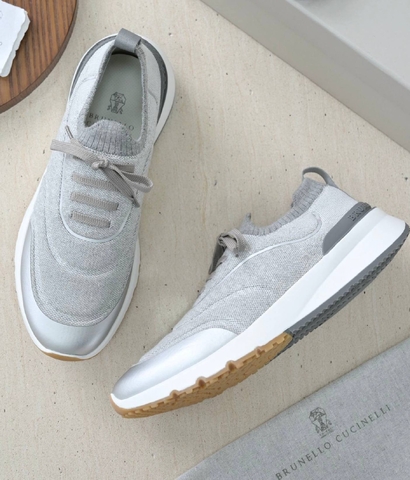 Brunello Cucinelli кроссовки артикул 643710TS в интернет-магазине «GLOBESTYLE»