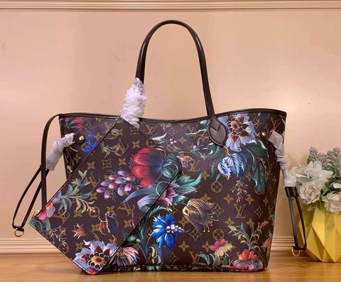 Louis Vuitton сумка женские канва натуральная кожа коричневые микс премиум 270565OR