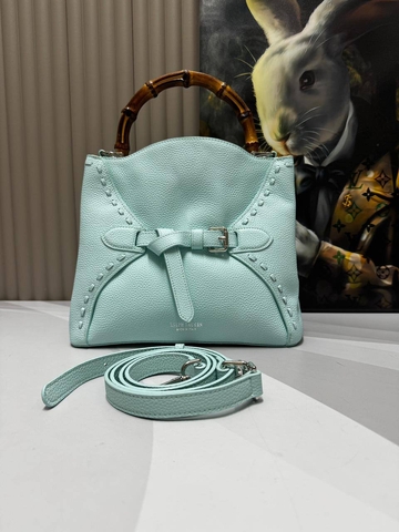 Ralph Lauren сумка женские натуральная кожа голубые люкс 656260PG
