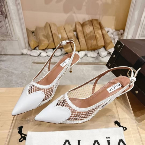 Alaia LE CŒUR туфли артикул 807615JA в интернет-магазине «GLOBESTYLE»
