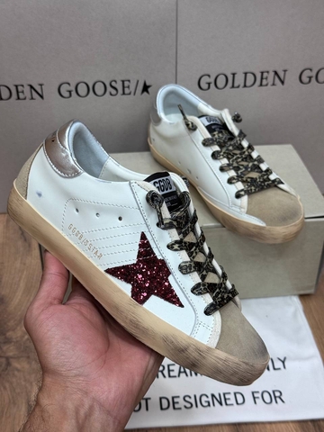 Golden Goose кроссовки женские натуральная кожа натуральная замша летние весенние / осенние белые премиум 743838LP