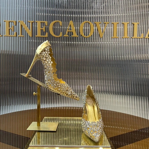 Rene Caovilla туфли артикул 390194EW в интернет-магазине «GLOBESTYLE»