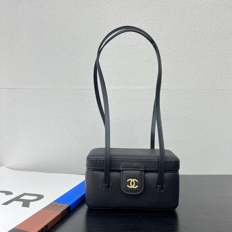 Chanel сумка женские натуральная кожа черные люкс 511802PR