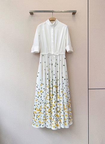 Dior платье женские белые микс премиум 479069QQ